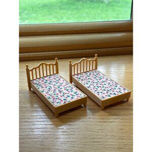 Calico Critters Sylvanian Families 5146 Bed Set For Adult Dollhouse